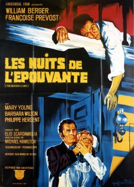 affiche du film NUITS DE L'EPOUVANTE (LES)