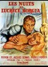 affiche du film NUITS DE LUCRECE BORGIA (LES)