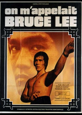 affiche du film ON M'APPELAIT BRUCE LEE