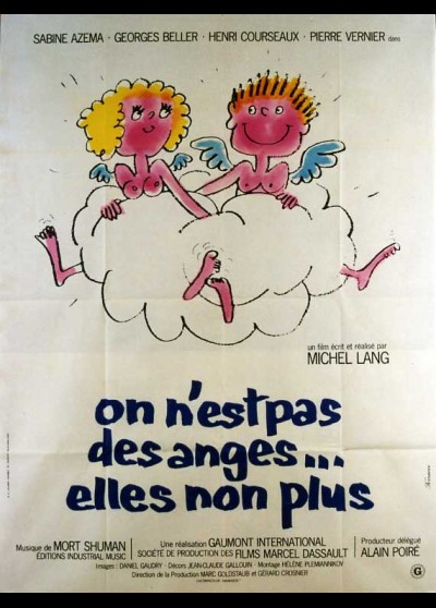 affiche du film ON N'EST PAS DES ANGES ELLES NON PLUS