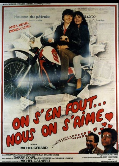 affiche du film ON S'EN FOUT NOUS ON S'AIME