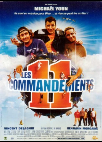 affiche du film ONZE COMMANDEMENTS (LES)