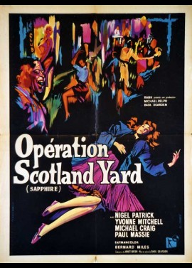 affiche du film OPERATION SCOTLAND YARD