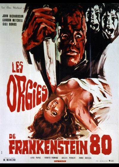 FRANKENSTEIN 80 movie poster