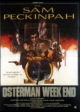 affiche du film OSTERMAN WEEK END