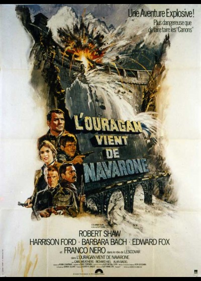 affiche du film OURAGAN VIENT DE NAVARONE (L