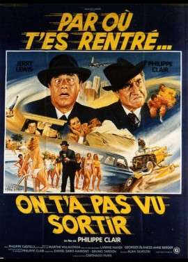 PAR OU T'ES RENTRE ON T'AS PAS VU SORTIR movie poster