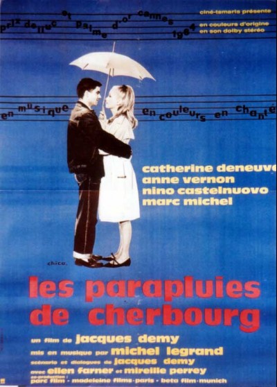 affiche du film PARAPLUIES DE CHERBOURG (LES)