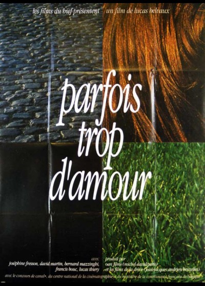 affiche du film PARFOIS TROP D'AMOUR