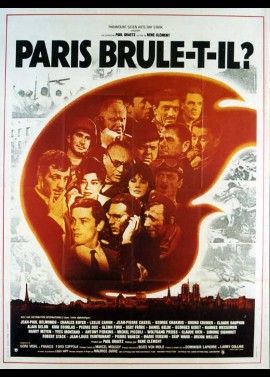 PARIS BRULE T'IL movie poster