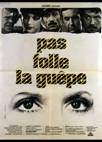 affiche du film PAS FOLLE LA GUEPE