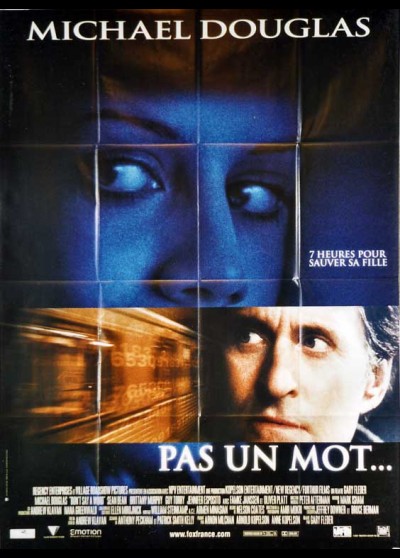 affiche du film PAS UN MOT