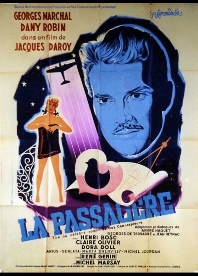 affiche du film PASSAGERE (LA)