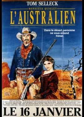 affiche du film MONSIEUR QUIGLEY L'AUSTRALIEN