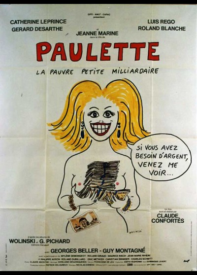 PAULETTE LA PAUVRE PETITE MILLIARDAIRE movie poster