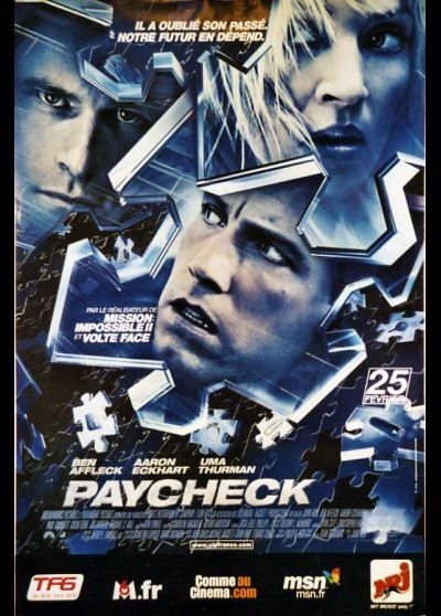 affiche du film PAYCHECK