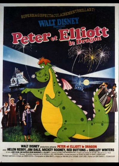 affiche du film PETER ET ELLIOTT LE DRAGON