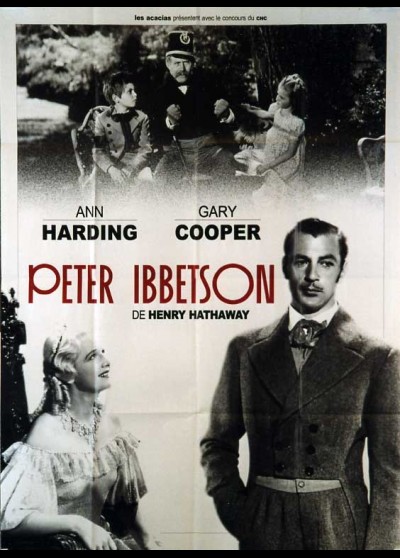 PETER IBBETSON movie poster