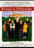 affiche du film PETER'S FRIENDS / LES AMIS DE PETER