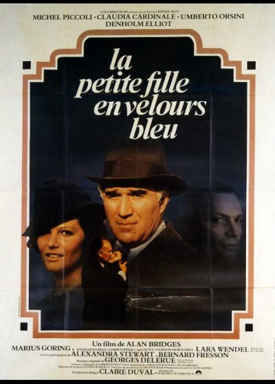 affiche du film PETITE FILLE EN VELOURS BLEU (LA)