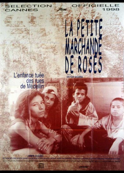 affiche du film PETITE MARCHANDE DE ROSES (LA)