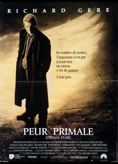 PRIMAL FEAR movie poster