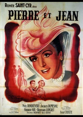 affiche du film PIERRE ET JEAN