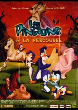 affiche du film PINGOUINS A LA RESCOUSSE (LES)