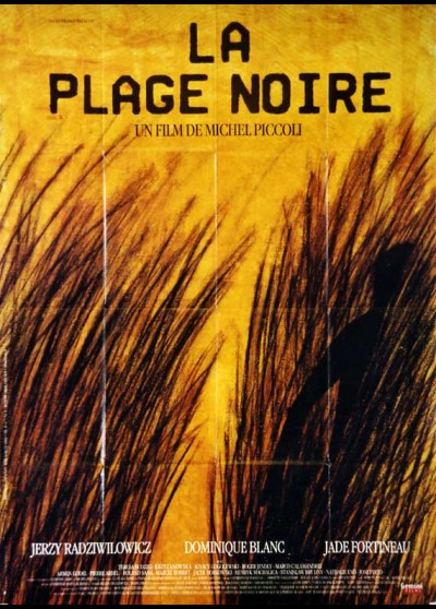 affiche du film PLAGE NOIRE (LA)