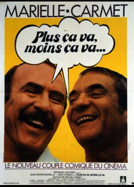 affiche du film PLUS CA VA MOINS CA VA