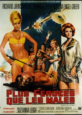 affiche du film PLUS FEROCES QUE LES MALES