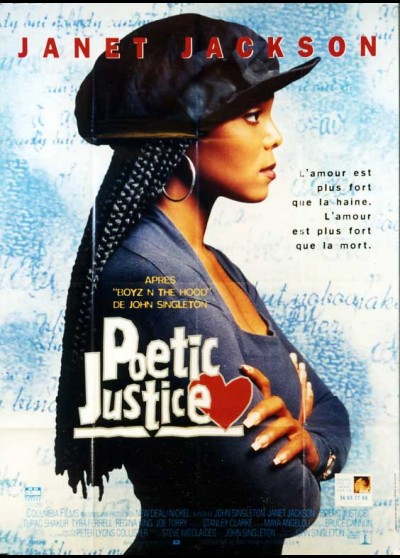 POETIC JUSTICE movie poster