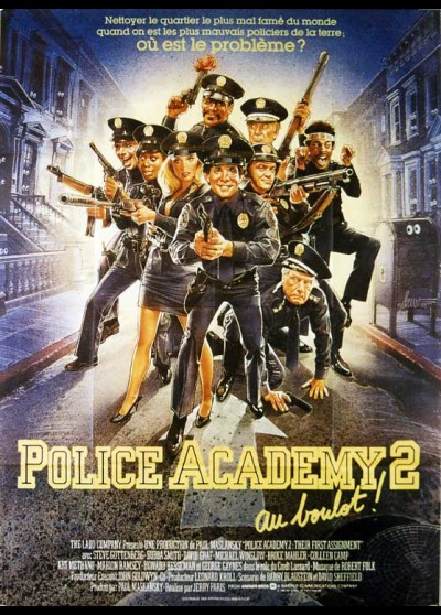 POLICE ACADEMY 2 THEIR FIRST ASSIGNMENT movie poster