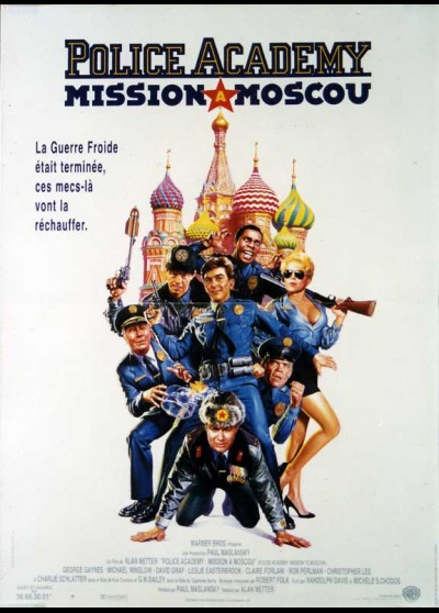 affiche du film POLICE ACADEMY MISSION A MOSCOU