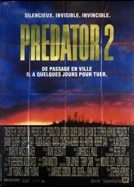 affiche du film PREDATOR 2