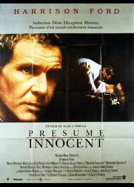 affiche du film PRESUME INNOCENT