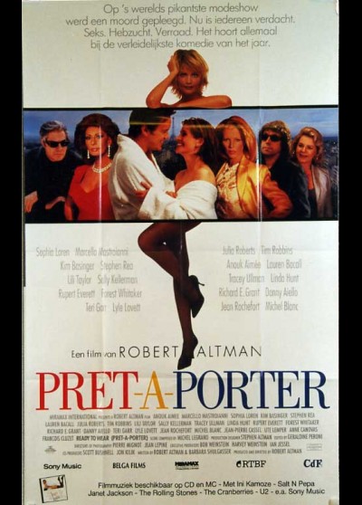 affiche du film PRET A PORTER