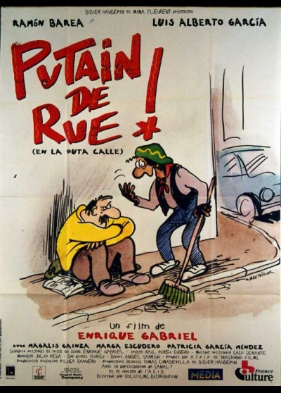 affiche du film PUTAIN DE RUE