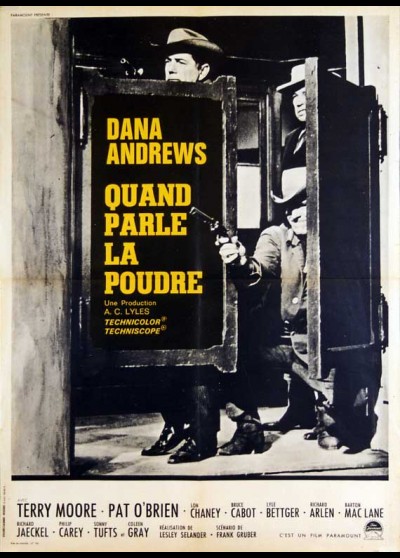 affiche du film QUAND PARLE LA POUDRE