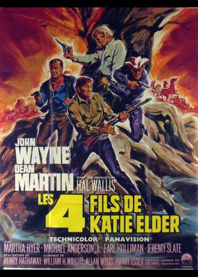 affiche du film QUATRE FILS DE KATIE ELDER (LES)