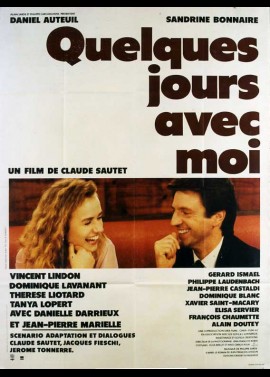 QUELQUES JOURS AVEC MOI movie poster