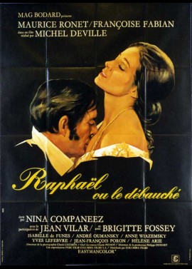 affiche du film RAPHAEL OU LE DEBAUCHE