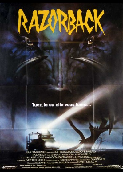 RAZORBACK movie poster