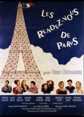 RENDEZ VOUS DE PARIS (LES) movie poster