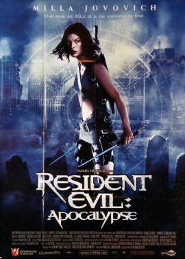 affiche du film RESIDENT EVIL APOCALYPSE