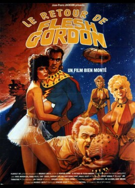 FLESH GORDON MEETS THE COSMIC CHEERLEADERS movie poster