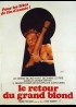 affiche du film RETOUR DU GRAND BLOND (LE)