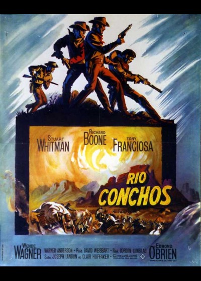 RIO CONCHOS movie poster