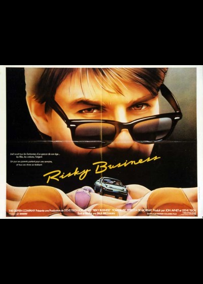 RISKY BUSINESS movie poster