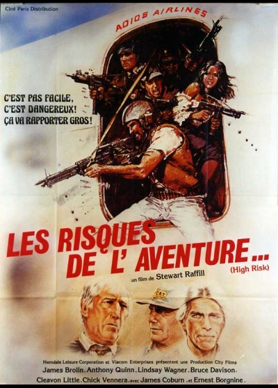 affiche du film RISQUES DE L'AVENTURE (LES)